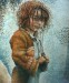 Kurdská dívka 1995 olej na plátně   80 x  70