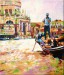 Benátky 2015       akryl na plátně             35 x 30