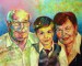 Rodina 2018 akryl na plátně 120 x 150